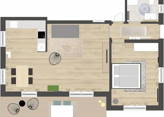 Apartamento Sweet Ammersee - Eco-friendly, Boxspring, Garden, Wifi *